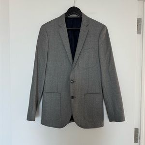 J. Crew Ludlow Jacket in Grey Wool